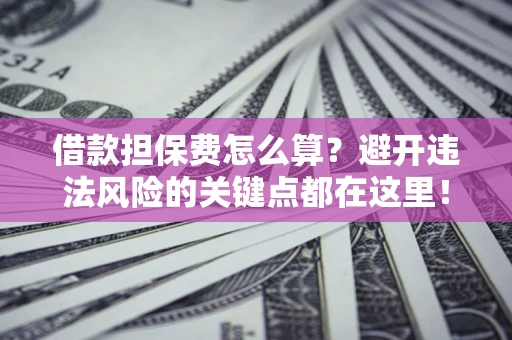 北京借款担保费怎么算？避开违法风险的关键点都在这里！