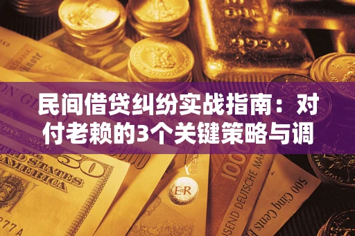 北京民间借贷纠纷实战指南：对付老赖的3个关键策略与调解盲区解析