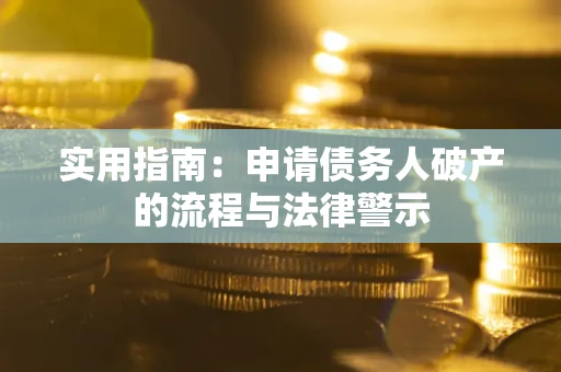 北京实用指南：申请债务人破产的流程与法律警示