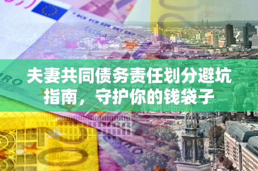北京夫妻共同债务责任划分避坑指南，守护你的钱袋子
